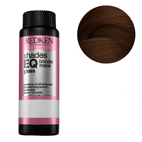 Краска-блеск без аммиака для тонирования и ухода - Redken Shades Eq Gloss Bonder Inside 03NB - Mocha Java 